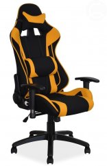 VIPER, kancelářská židle, černá/žlutá