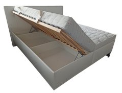 Čalouněná postel Ella 180x200cm, rošt + matrace