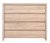 KASPIAN komoda KOM4S, dub Sonoma