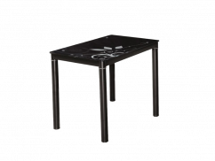 DAMAR jídelní stůl 80x60, černý