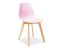 MORIS jídelní židle, růžová