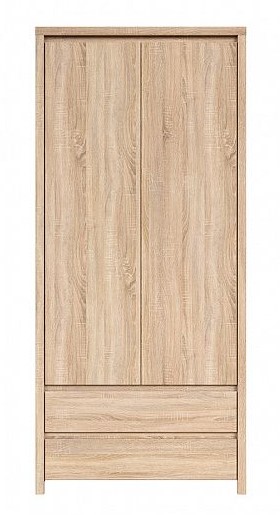 KASPIAN skříň SZF2D2S, dub sonoma