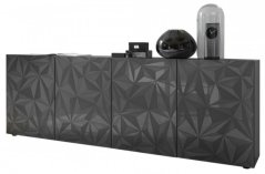 PRISMA komoda, antracit PRISMA komoda, antracit