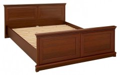 KENT postel ELOZ160, kaštan