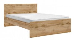 ZELE postel, dub wotan, 140 ZELE postel, dub wotan, 140