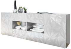 PRISMA komoda, bílá PRISMA komoda, bílá