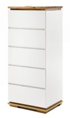 CHIARO komoda, bílá