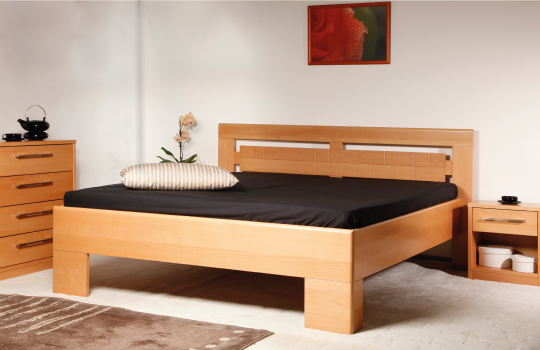 VAREZZA 3 postel, přírodní buk