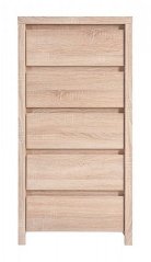 KASPIAN komoda KOM5S, dub sonoma