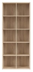 NEPO regál REG/19/8, dub Sonoma