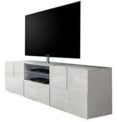 DAMA TV stolek, bílá