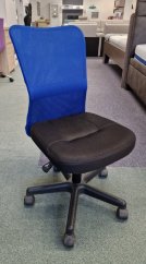 Q-121 kancelářská židle, modrá