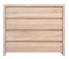 KASPIAN komoda KOM4S, dub Sonoma