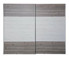 DUO šatní skříň 250, pino aurelio/dub nelson