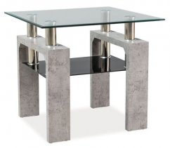 LISA D konferenční stolek, beton