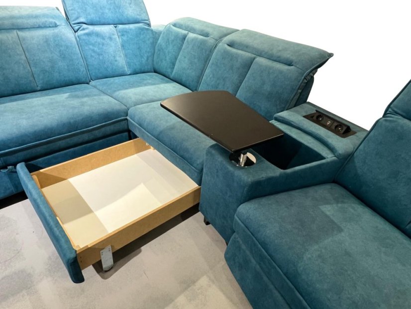 ROMELLO rohová sedací souprava ve tvaru U