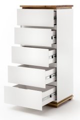 CHIARO komoda, bílá