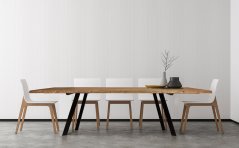 ROMIA - nerozkládací stůl 220x100x78 cm