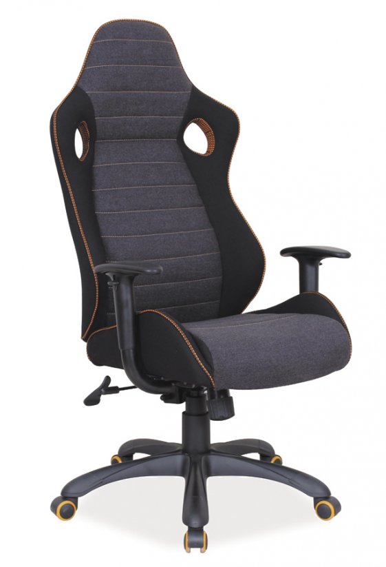 Q-229 kancelářská židle, šedá/černá