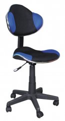 Q-G2 kancelářská židle, modrá/černá
