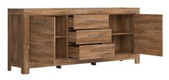 GENT komoda KOM2D3S/9/20, dub stirling