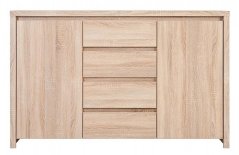 KASPIAN komoda KOM2D4S, dub sonoma