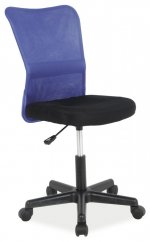 Q-121 kancelářská židle, modrá