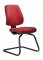 Kancelářská židle 1640/S ATHEA, červená