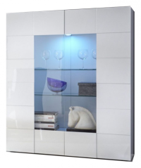 DAMA vitrína, bílá