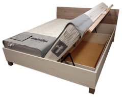 DUO postel 180 s ÚP + rošt