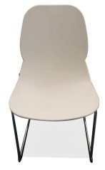 ONE židle, bílá/chrom