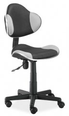 Q-G2 kancelářská židle, šedá/černá