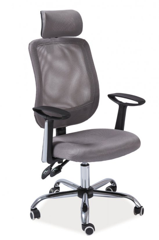 Q-118 kancelářská židle, šedá