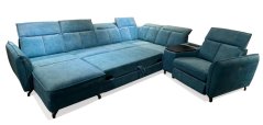 ROMELLO rohová sedací souprava ve tvaru U