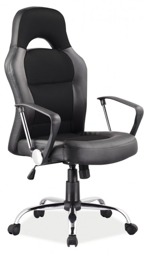 Q-033 kancelářská židle, černá