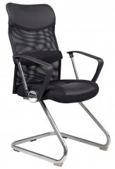Q-030 kancelářská židle, černá