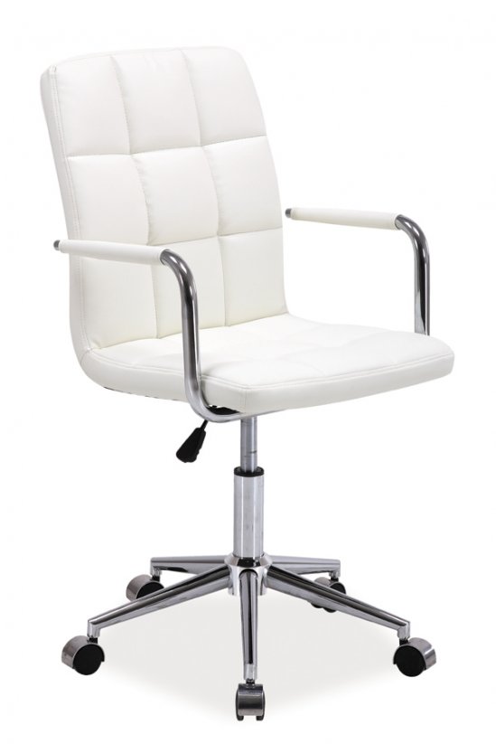 Q-022 kancelářská židle, bílá