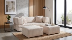 COSY - 2-pohovka + 2x taburet - 2x polštář