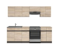 Kuchyňská sestava Junona Line 240, verze 2, dub Sonoma VERZE2