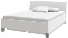 DUO postel 160, bílá arctic
