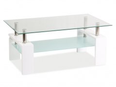LISA basic II konferenční stolek, bílý