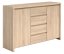 KASPIAN komoda KOM2D4S, dub sonoma