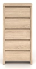 KASPIAN komoda KOM5S, dub sonoma