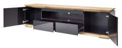TV stůl CHIARO černý