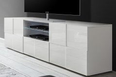 DAMA TV stolek, bílá