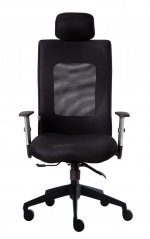 LEXA kancelářská židle s podhlavníkem