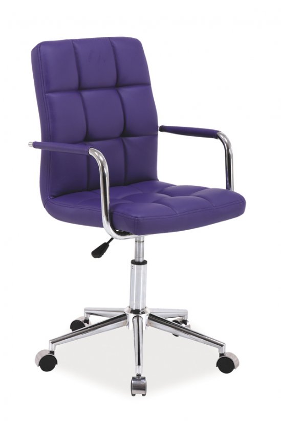 Q-022 kancelářská židle, fialová