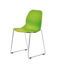 ONE židle 1CO-PGN zelená/chrom