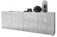 PRISMA komoda, bílá PRISMA komoda, bílá