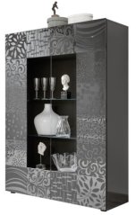 MIRO vitrína, antracit